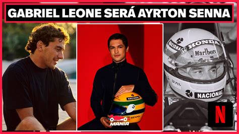 Vídeo Gabriel Leone será Ayrton Senna em nova série da Netflix