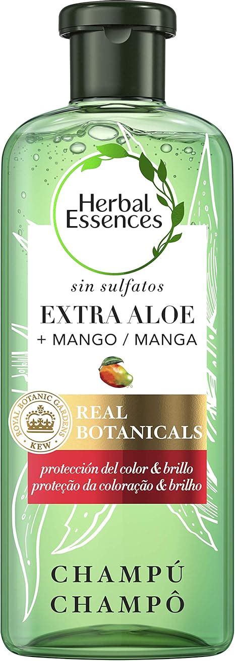 Herbal Essences Champú Bio Renew Sin Sulfatos Con Aloe Intenso Y Mango