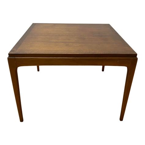 Mid Century Walnut Square Coffee Table By Lane Altavista Virginia