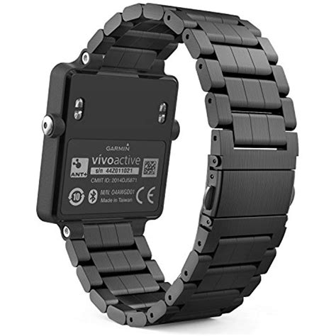 Garmin Vivoactive Acetate Watch Band MoKo Universal Stainless Steel