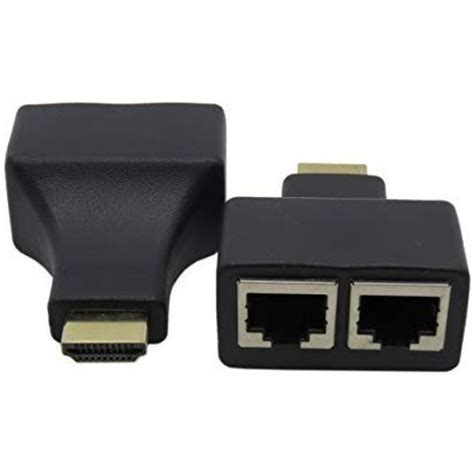 Extension Extender Hdmi A Rj45 Utp Cat 5 6 Hasta 30 Metros KoneeT