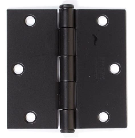 Emtek 91013 Black Door Hinges Oil Rubbed Bronze Hardware