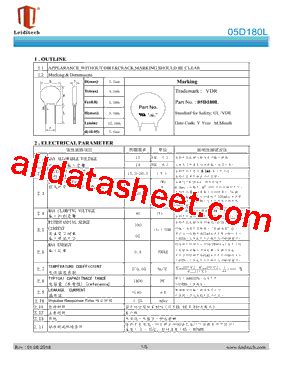 D L Datasheet Pdf Shanghai Leiditech Electronic Technology Co Ltd