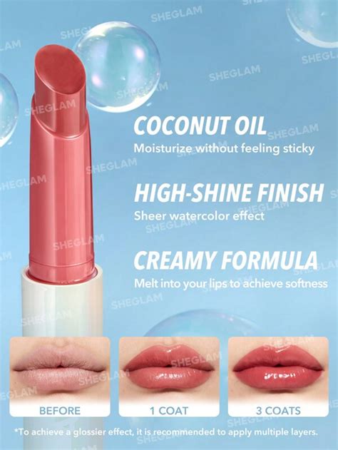 Sheglam Pout Perfect Shine Lip Plumper First Crush Shein Asia