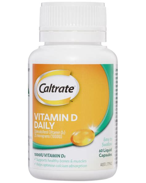 Caltrate Vitamin D Daily 60s Medicines R Us Group