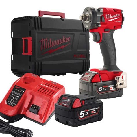 Milwaukee M Fiw F X V Ah Redlithium Compact Impact Wrench Kit