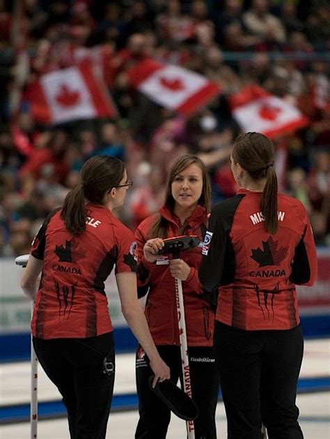 Saint John N B Mar23 2014 Ford World Woman S Curling Championship Canada Skip Rachel Homan Third