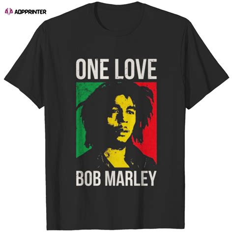 Bob Marley Movement Official Tee T Shirt Aopprinter