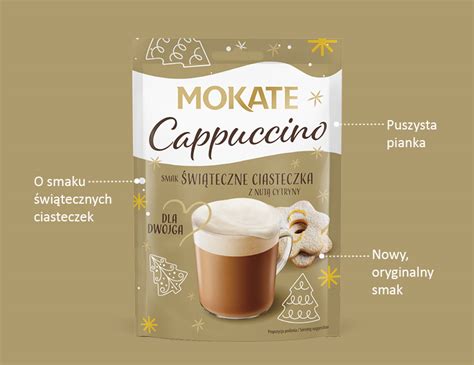 Cappuccino Mokate o smaku świątecznych ciasteczek z nutą cytryny 40 g