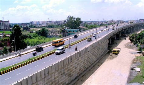 A Road over Bridge on Bailey Road at Patna, Bihar. | SP Singla Constructions Pvt. Ltd.