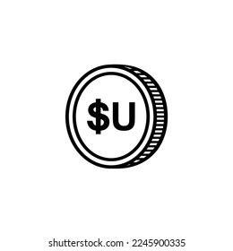 Uruguay Currency Symbol Peso Uruguayo Icon Stock Vector (Royalty Free) 2245900335 | Shutterstock