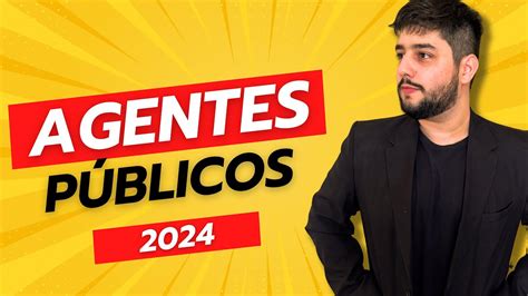 ATUALIZADO 2024 Resumo de AGENTES PÚBLICOS para Concursos TSE