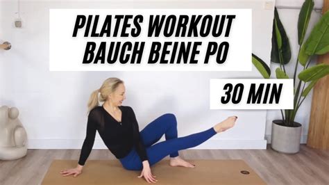 Pilates Bauch Beine Po Workout💮formenstraffen 30 Min Pilates Youtube