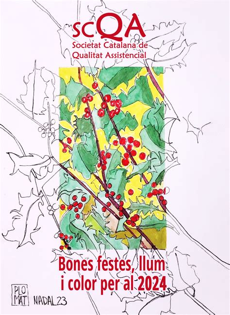 La Scqa Us Desitja Unes Bones Festes I Un 2024 Ple De Llum I Color Scqa