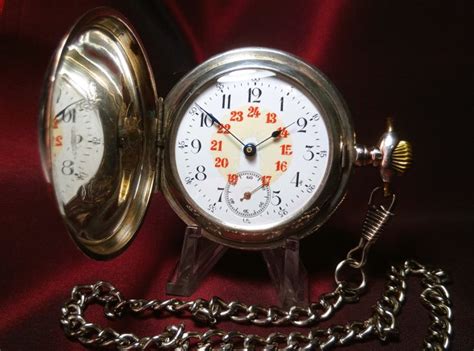 Picard Frere Ancre Silver Savonette Pocket Watch NO Catawiki