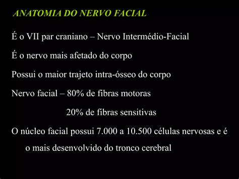 Aula Anatomia Do Nervo Facial Ppt