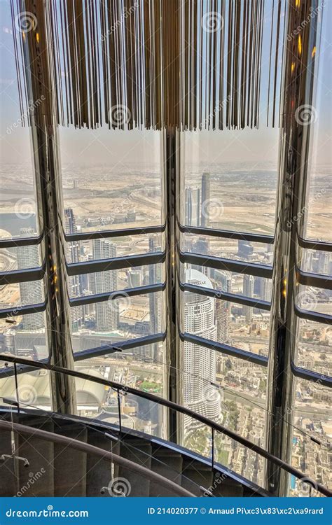 émirats Arabes Unis Dubaï à Burj Khalifa Photographie éditorial Image