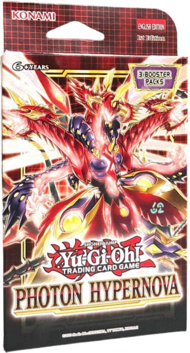 Yu Gi Oh Photon Hypernova Tripack Tuckbox By Konami Popcultcha