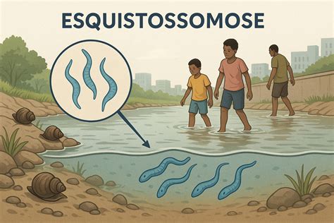 O Que é Esquistossomose - 6