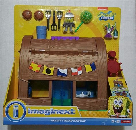 Imaginext SpongeBob Krusty Krab Kastle Playset - Fisher Price ...