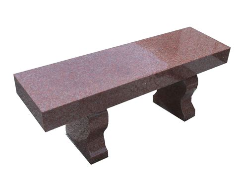 Amazon.com: Granite cemetery bench - headstone- large 48 seat - harp ...