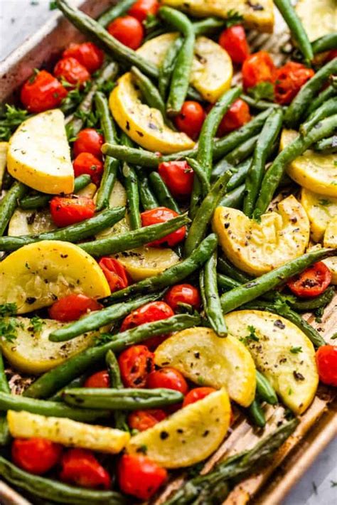 Roasted Green Beans Recipe Diethood