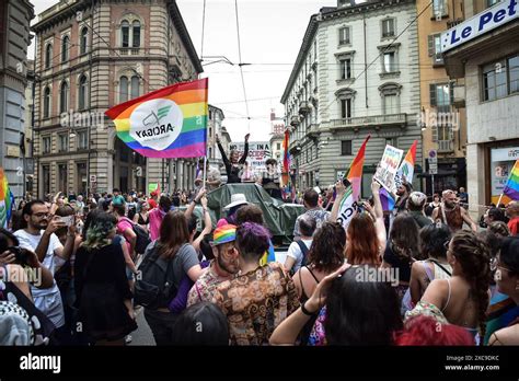 Torino Italia Th June La Parata Del Gay Pride A Torino