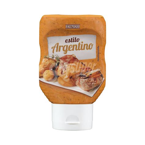 Hacendado Salsa Estilo Argentino Bote 300 G