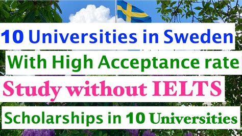 10 Universities In Sweden For International Students Study In Sweden