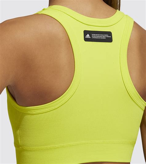 Buy Adidas Studio Bra In Yellow 6thStreet Qatar