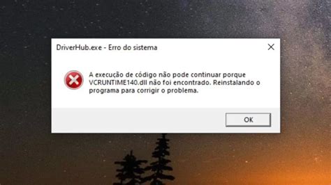 Como Resolver O Erro Vcruntime140dll E Msvcp140dll
