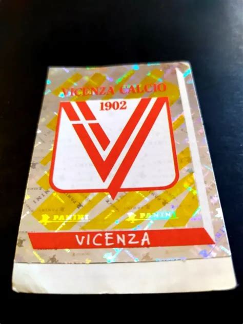 Figurina Calciatori Panini Scudetto Vicenza N Nuova Velina No