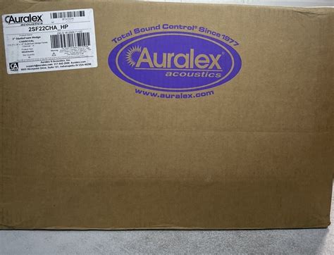 Auralex Studiofoam Wedges 2 Ft W X 2 Ft L X 2 In H Charcoal 12