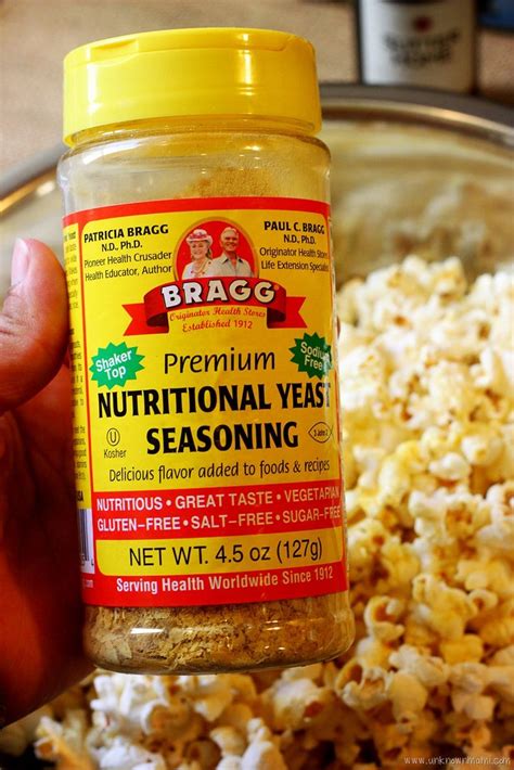 Popcorn With Nutritional Yeast Recipe Nutritional Yeast Recipes Nutritional Yeast Benefits