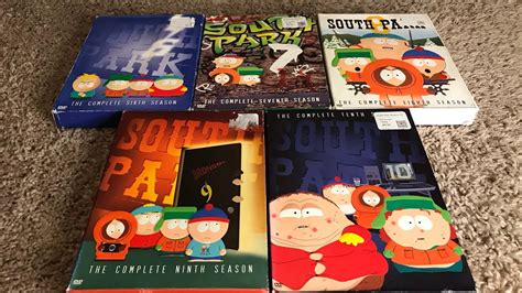 South Park Seasons 6 10 Dvd Box Sets Showcase Youtube