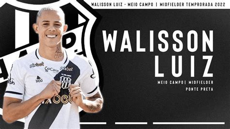 WALISSON LUIZ VOLANTE DEFENSIVE MIDFIELDER PONTE PRETA 2022