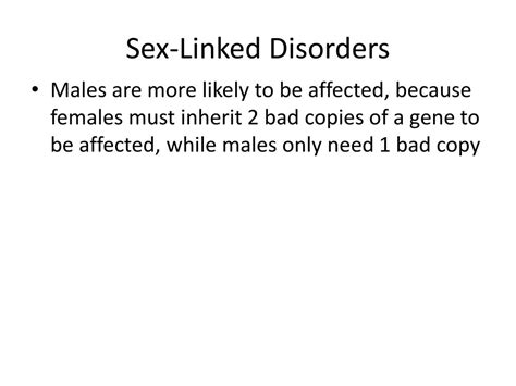 Ppt Notes Sex Linked Traits Powerpoint Presentation Free Download Id3649347