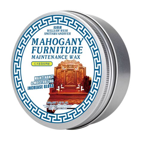 Herunwer Beeswax Mahogany Wax Furniture Maintenance Oil Polishing