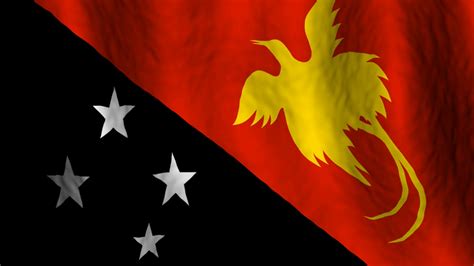 Papua New Guinean Flag Motion Background 00:13 SBV-300077964 - Storyblocks