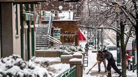 Indiana winter storm blew in 3-4 inches of snow in Bloomington