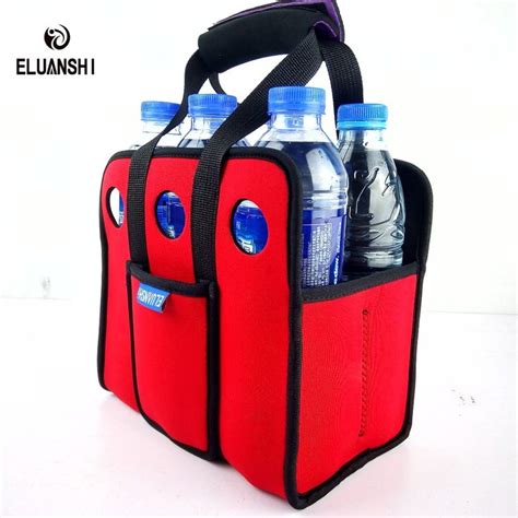 Wholesale Neoprene Wine Beer Can Cooler Bag Outdoors Ice Gel Bag