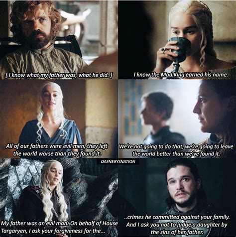 Daenerys Targaryen Three Scenes Of People Visiting Dany Expecting Her