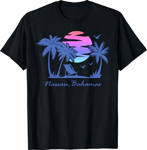 Nassau Bahamas Beach Vacation Spring Break Honeymoon Vintage T Shirt