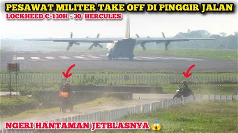 Sangar Pesawat Angkut Tni Au Bikin Heboh Pengguna Jalan Yang Sedang