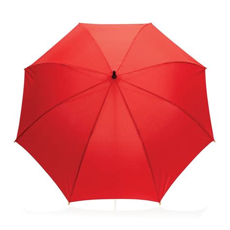 Bambusowy Parasol Automatyczny 23 Impact AWARE RPET Z Nadrukiem P850