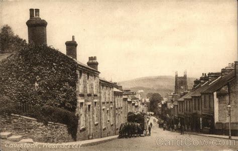 West Street Tavistock, Devon England