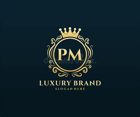 Luxury Logo Pm Stock Illustrations Luxury Logo Pm Stock