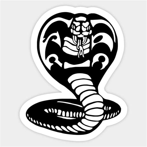 Cobra Kai Logo Sticker