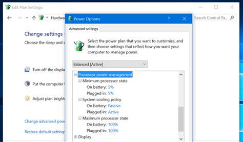 Should You Use The Balanced Power Saver Or High Performance Power