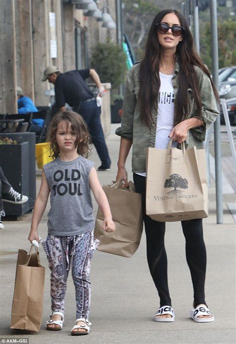 Megan Fox runs errands accompanied by eldest son Noah, four